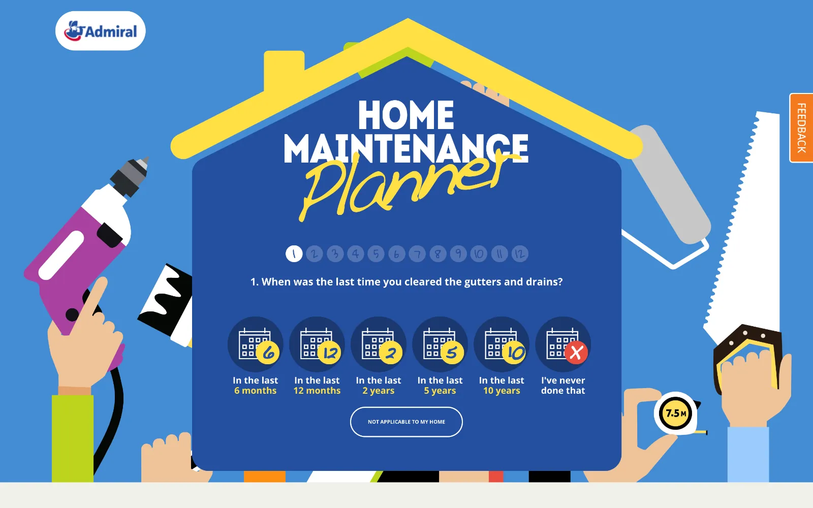Admiral website